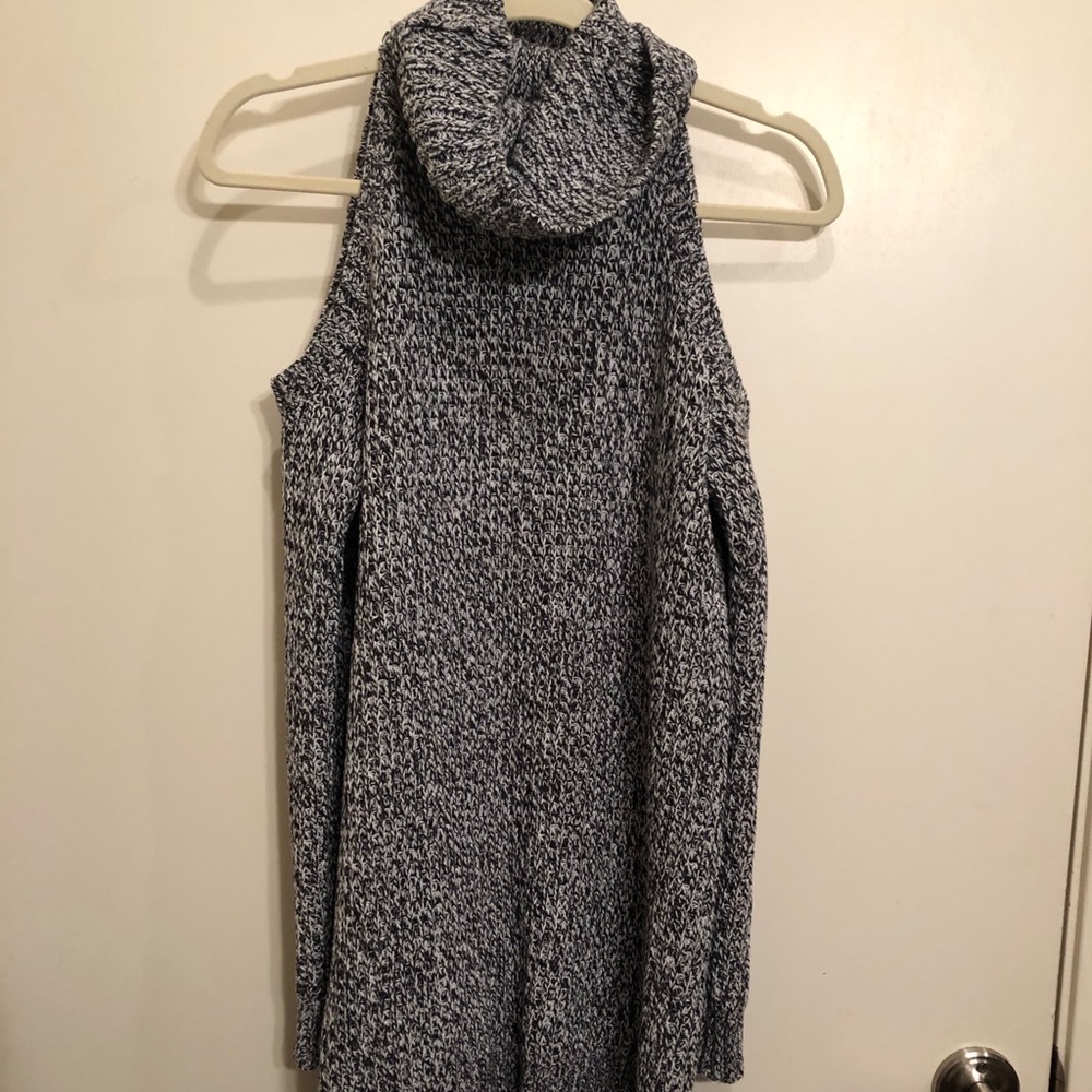 Hollister Cold Shoulder Sweater Dress